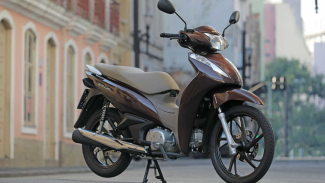 2021 Honda Biz 125 là xe số được thiết kế dành cho thị trường Brazil.
