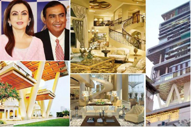 1 góc nhỏ trong tòa tháp trị giá 1 tỷ USD của gia tộc Ambani đang sinh sống.