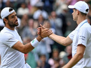 Thể thao - Video tennis Berrettini - Hurkacz: Thế trận áp đảo, vé chung kết đầu tay (Bán kết Wimbledon)