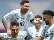 Bóng đá - Chung kết Brazil - Argentina: Lo Messi bị trọng tài xử ép ở Copa America