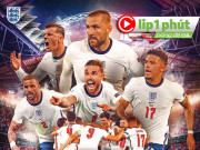 Bóng đá - ĐT Anh có xứng đáng hay nhất lịch sử nếu vô địch EURO 2020? (Clip 1 phút Bóng đá 24H)