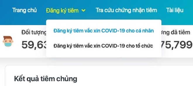 6 bước đăng ký tiêm vắc-xin COVID-19 cho cá nhân, người thân nhanh chóng - 2