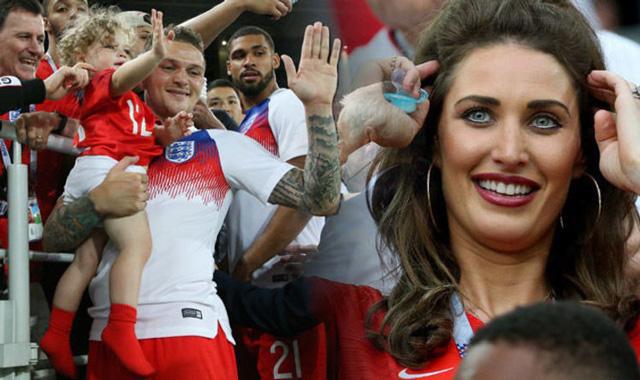 Charlotte Trippier, vợ của hậu vệ Kieran Trippier.