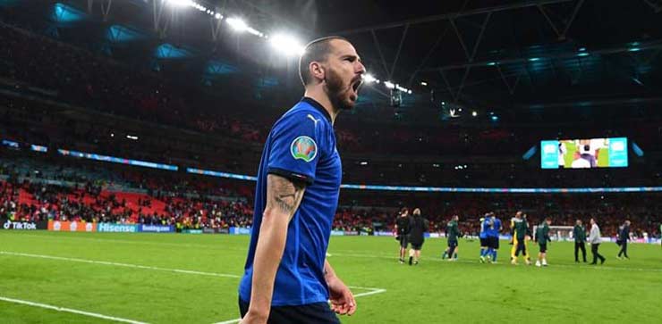 Đội trưởng ĐT Italia Chiellini không e sợ việc ĐT Anh đá trận chung kết EURO tại Wembley