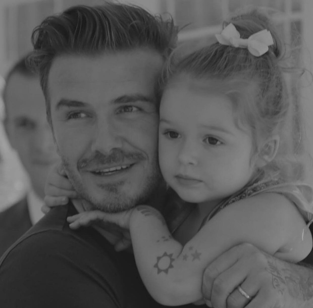 Harper Seven Beckham bên người cha nổi tiếng