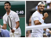 Thể thao - Chung kết Wimbledon: Djokovic ẵm Grand Slam thứ 20 hay kỳ tích cho &quot;sao mai&quot; Ý?