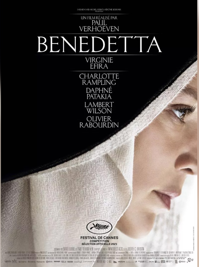 Poster phim&nbsp;Benedetta trình chiếu tại LHP Cannes năm nay