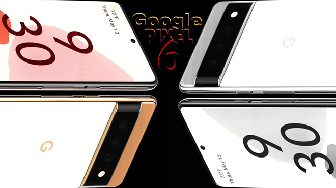 Ảnh concept Pixel 6 và Pixel 6 XL.