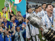 Bóng đá - Italia &amp; Argentina đăng quang châu lục, vẫn bị chê khó vô địch World Cup 2022