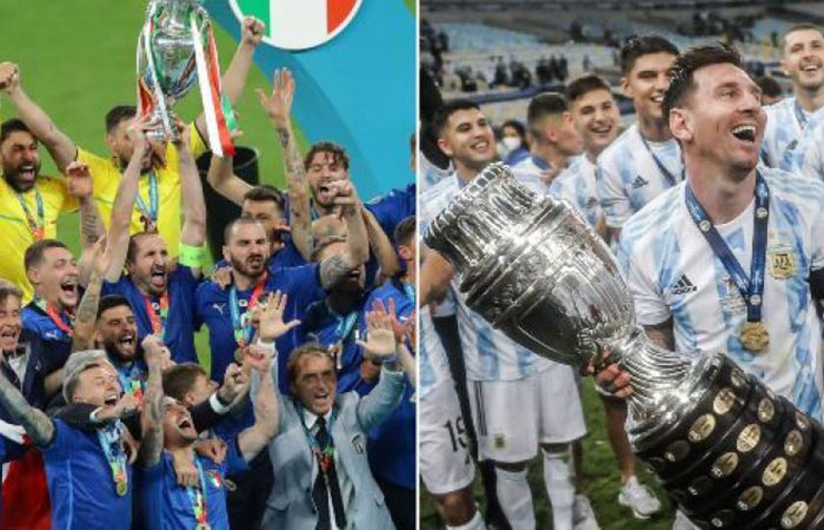 Italia &amp; Argentina đoạt chức vô địch châu lục