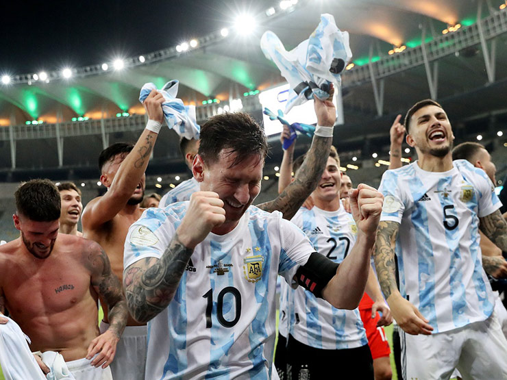 Messi đã không còn trắng tay với ĐT Argentina sau danh hiệu Copa America 2021