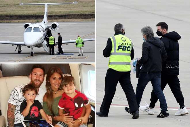 Messi hoãn chuyến nghỉ mát cùng gia đình vì sự cố dọa đánh bom ở sân bay Rosario (Argentina)