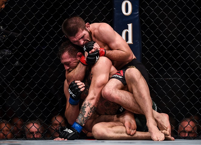 Khabib từng hạ McGregor vào năm 2018