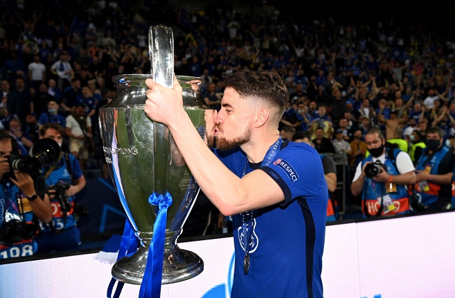 Trước đó, Jorginho cùng Chelsea lên ngôi tại Champions League