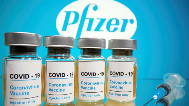 Vaccine COVID-19 của Pfizer/BioNTech. ẢnhL REUTERS