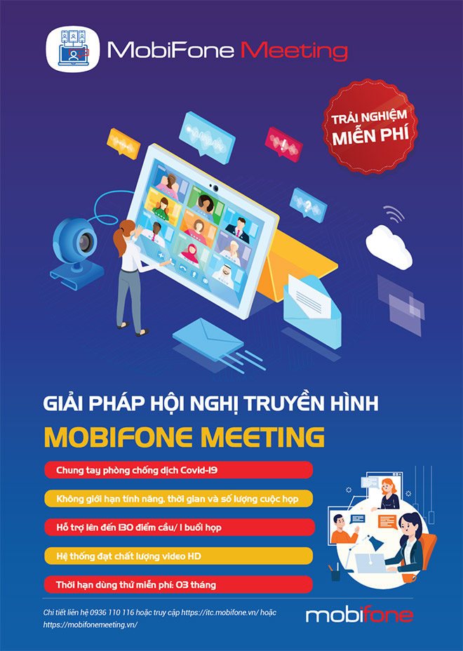 MobiFone Meeting - Giải pháp họp trực tuyến tiện ích trong thời đại công nghệ số - 1