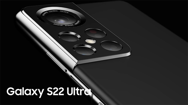Ảnh concept&nbsp;Galaxy S22 Ultra.