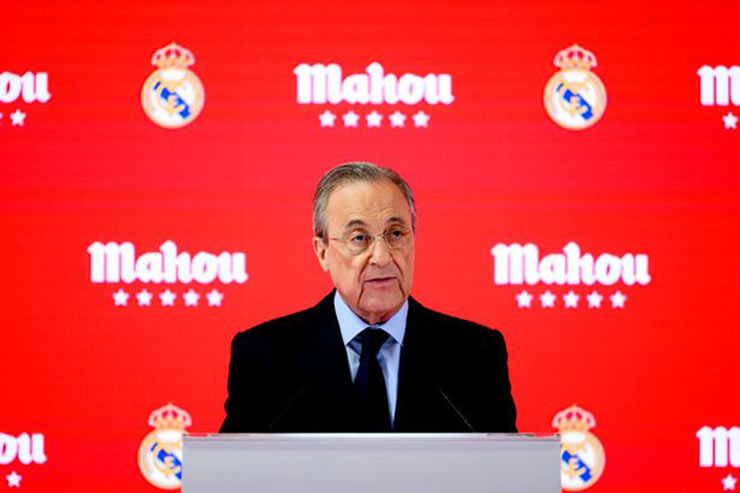 Chủ tịch Florentino Perez của Real Madrid