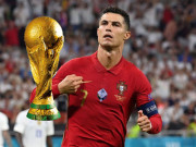 Bóng đá - Vua phá lưới EURO sáng cửa vô địch World Cup: Ronaldo mừng, Messi lo