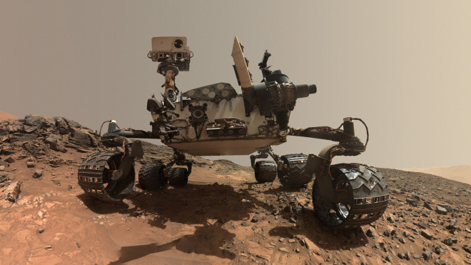 Curiosity của NASA đang làm nhiệm vụ trên Sao Hỏa - Ảnh: NASA