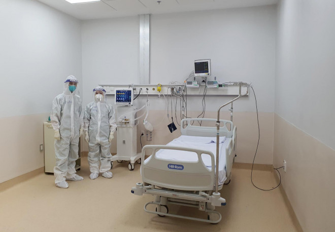 Bệnh viện Hồi sức Covid-19 tại TP Thủ Đức sẵn sàng tiếp nhận bệnh nhân Covi-19 nặng
