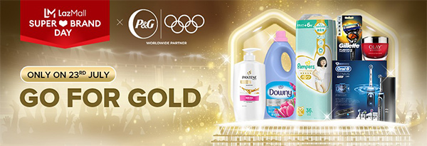 P&amp;G ra mắt chiến dịch #GoForGold hợp tác cùng Lazada tại khu vực Đông Nam Á