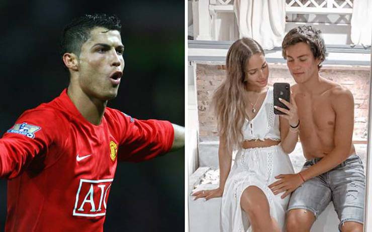 Ronaldo thành danh ở MU khi còn trẻ là hình mẫu để Pellistri phấn đấu noi gương