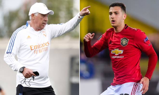 HLV Ancelotti muốn đưa Dalot về Real Madrid