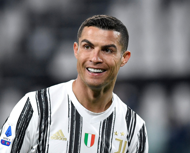 Ronaldo trong màu áo của Juventus