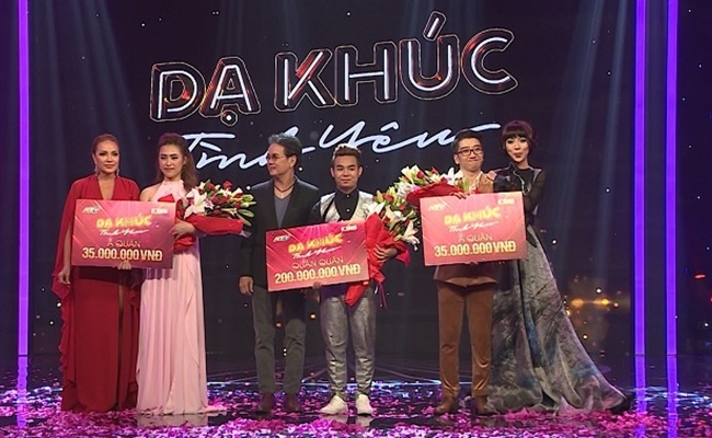Đến năm 2017, Nguyễn Huy xuất hiện trở lại đường đua âm nhạc và “ẵm” ngay giải quán quân của chương trình Dạ khúc tình yêu. 
