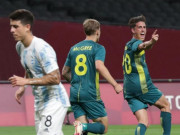 Bóng đá - Trực tiếp bóng đá Olympic Argentina - Olympic Australia: Cột dọc ngăn bàn thắng thứ 3 (Hết giờ)