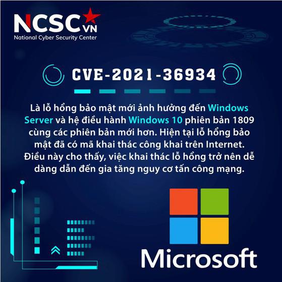Khuyến cáo của NCSC. (Ảnh: NCSC(