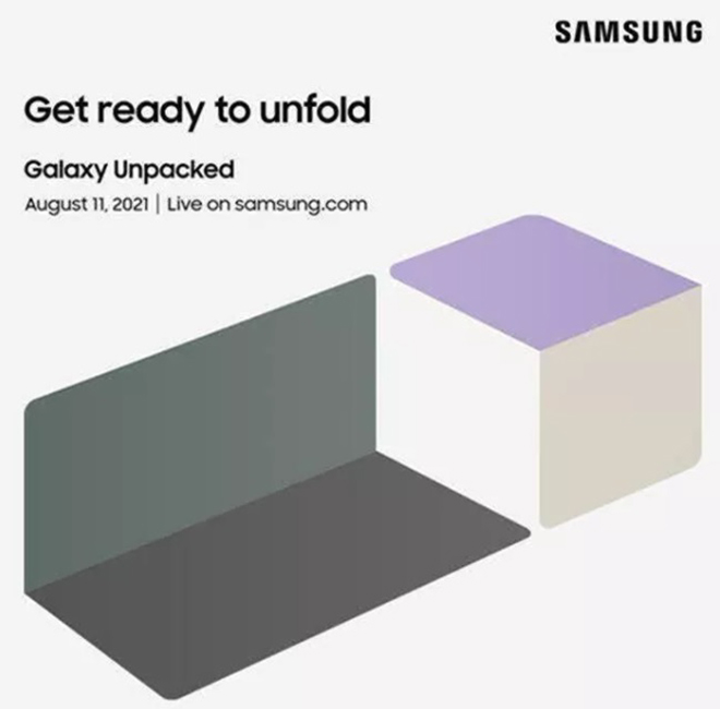 Sự kiện Galaxy Unpacked sẽ diễn ra vào ngày 11/8 tới đây.