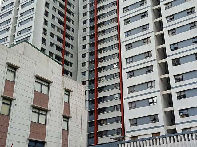 Chung cư nơi xảy ra sự việc