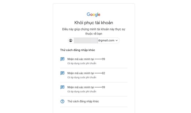 Cách lấy lại mật khẩu Gmail chi tiết khi bị quên - 3