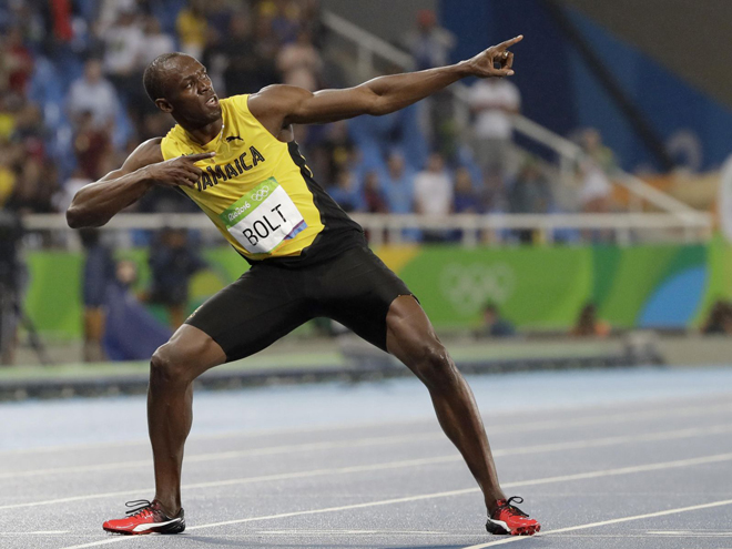 Usain Bolt (89 triệu USD), huyền thoại Jamaica là gương mặt điển hình Olympic với 8 HCV