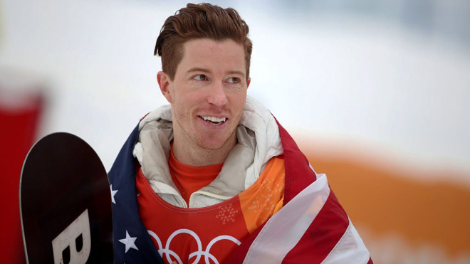 Shaun White (59 triệu USD), VĐV trượt tuyết từng giành 3 HCV Olympic có khối gia sản đứng thứ 10 trong danh sách