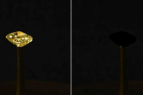 Mổ xẻ viên kim cương "hắc ám": Thứ đen nhất thế giới