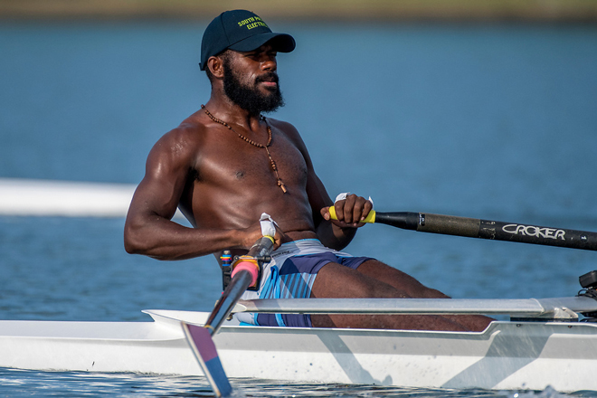 Anh tham dự môn chèo thuyền (Rowing) tại Thế vận hội năm nay