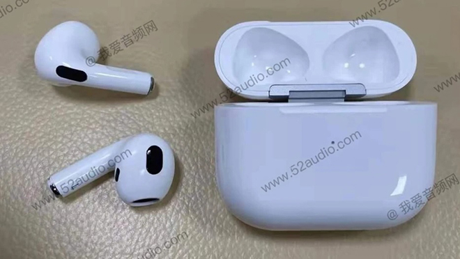 Ảnh concept tai nghe AirPods 3.