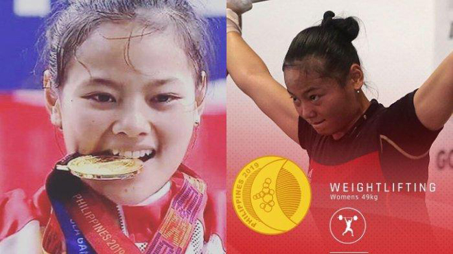 Nữ VĐV 19 tuổi người Indonesia giành HCĐ cử tạ hạng 49kg nữ tại Olympic sáng 24/7