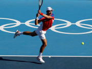 Thể thao - Nóng tennis Olympic: Djokovic thắng thần tốc 63 phút, Medvedev chật vật qua vòng 1