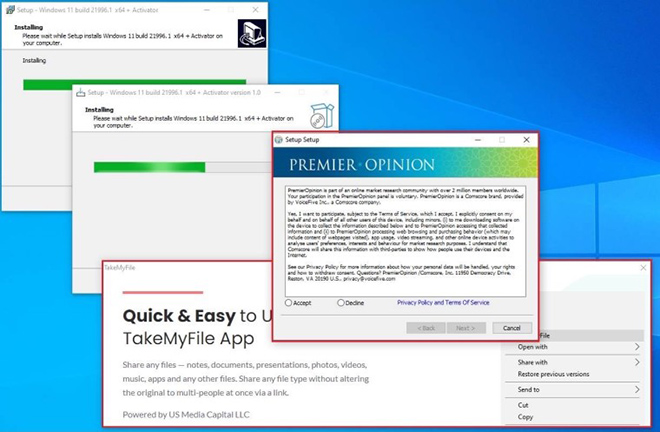 Xuất hiện Windows 11 “fake” chứa phần mềm độc hại - 1