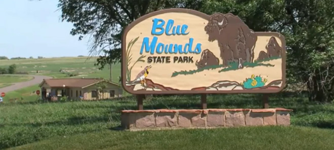 Công viên quốc gia Blue Mounds, bang Minnesota, Mỹ.