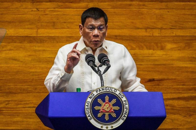 Tổng thống Philippines Rodrigo Duterte. Ảnh: EPA