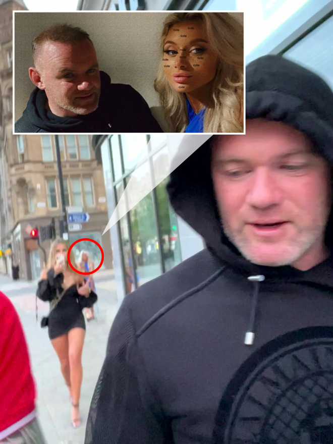 Lộ thêm bằng chứng cho thấy Rooney rời khách sạn cùng thời điểm với 2 cô gái tóc vàng