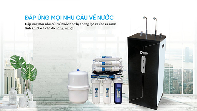 Máy lọc nước Kanzo - giải pháp giúp cải thiện nguồn nước sinh hoạt - 1