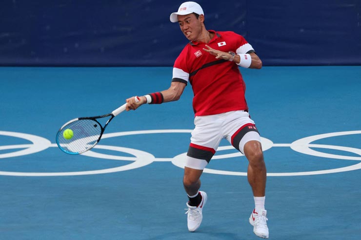 Nishikori thua 1 set nhưng vẫn giành vé đi tiếp vào vòng 3 Olympic năm nay