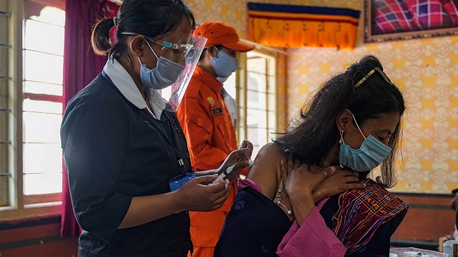 85% người trưởng thành ở Bhutan đã tiêm mũi thứ hai của vaccine Covid-19.