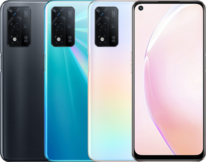 3 phiên bản màu của&nbsp;Oppo A93s 5G.